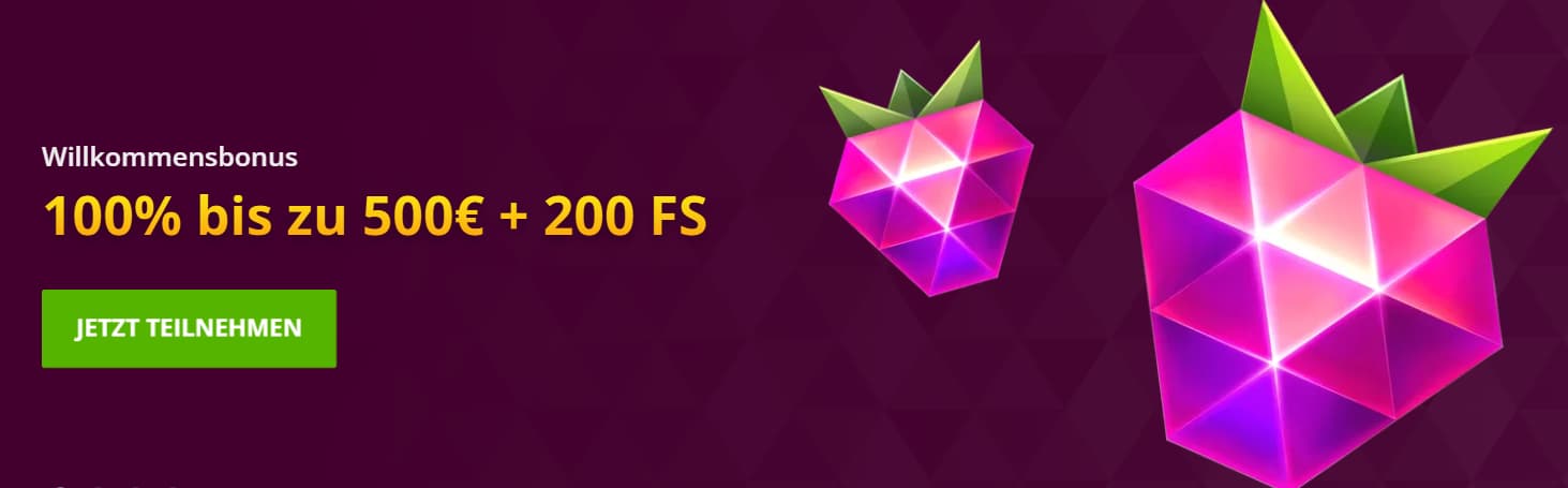 Malina Casino Willkommensbonus